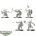 Maggotkin of Nurgle - 5 x Putrid Blightkings klassisch - teilweise bemalt