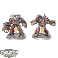 Chaos Space Marines - 2x Obliterators - bemalt