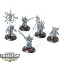 Chaos Space Marines - 5x Dark Commune - unbemalt