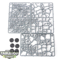 World Eaters - 5 Khorne Berzerkers - im Gussrahmen