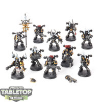 Chaos Space Marines - 10  Chaos Space Marines - bemalt