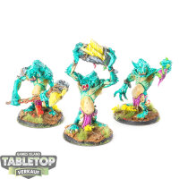 Gloomspite Gitz - 3 Rockgut Troggoths - bemalt