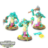 Gloomspite Gitz - 3 Rockgut Troggoths - bemalt