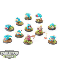 Gloomspite Gitz - 10 Squig Herd - bemalt