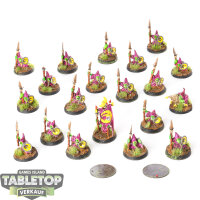 Gloomspite Gitz - 20 Moonclan Stabbas - bemalt