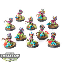 Gloomspite Gitz - 10 Sneaky Snufflers - bemalt