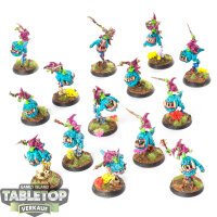 Gloomspite Gitz - 14 Squig Hoppers - bemalt