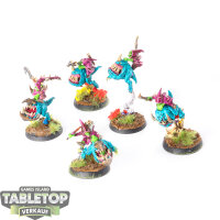 Gloomspite Gitz - 5 Squig Hoppers - bemalt