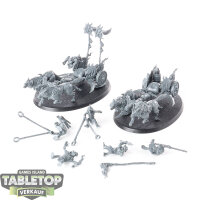 Gloomspite Gitz - 2 Sunsteala Wheelas - teilweise gebaut