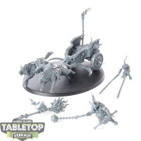 Gloomspite Gitz - Snarlboss on War-Wheela - unbemalt
