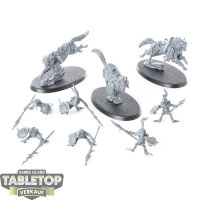 Gloomspite Gitz - 3 Snarlpack Cavalry - teilweise gebaut