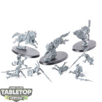 Gloomspite Gitz - 3 Snarlpack Cavalry - teilweise gebaut