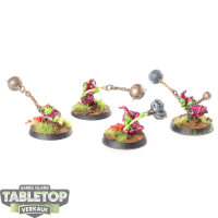 Gloomspite Gitz - 4 Grot Fanatics / Loonsmasha Fanatics...