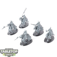 Soulblight Gravelords - 5 Black Knights - unbemalt