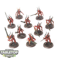 Blades of Khorne - 10 Bloodletters - bemalt