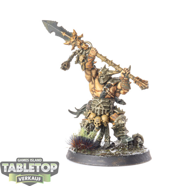 Blades of Khorne - Exalted Deathbringer with Impaling Spear - bemalt