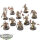 Blades of Khorne - 10 Blood Warriors - teilweise bemalt