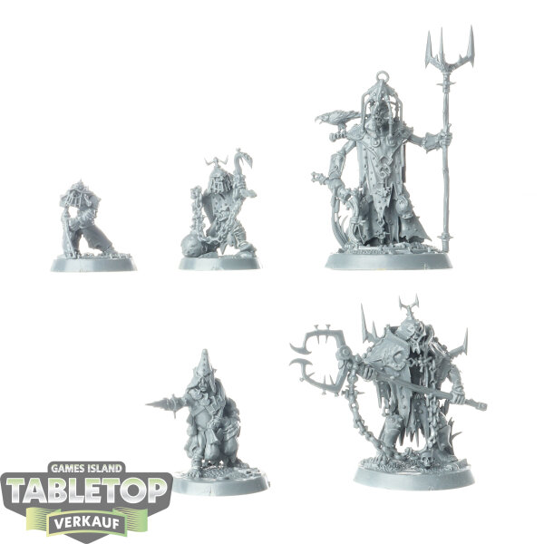 Warhammer Underworlds - 5x Da Kunnin’ Krew - unbemalt
