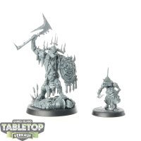 Orruk Warclans - Killaboss with Stab-grot - unbemalt