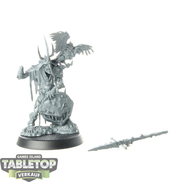 Orruk Warclans - Haggok Gutrippa Boss - teilweise bemalt