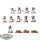 Necrons - 10x Necron Warriors - bemalt