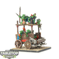 Orc & Goblin Tribes - Snotling Pump Wagon - bemalt