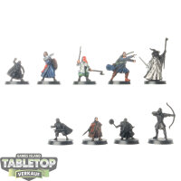 HdR Figuren - Gut - 9x Fellowship Of The Ring - teilweise...