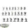 HdR Figuren - Gut - 23x Warriors of Minas Tirith™ - teilweise bemalt