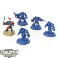 Dark Angels - 5x Deathwing Terminators  - teilweise bemalt