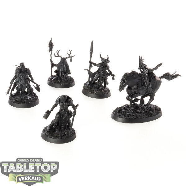 Slaves to Darkness - 5x Brands Oathbound - grundiert