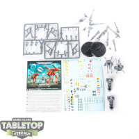 Aeldari - 2x Wave Serpent/Falcon - teilweise gebaut