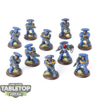 Space Marines - 10x Intercessor Squad - teilweise bemalt