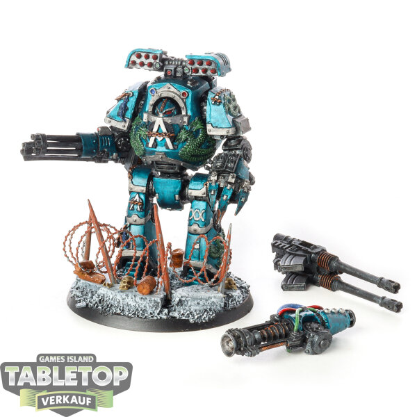 Horus Heresy - Alpha Legion Contemptor Dreadnought klassisch - bemalt