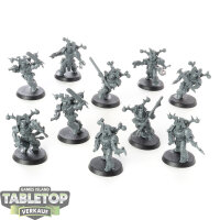 World Eaters - 10x Khorne Berzerkers - unbemalt