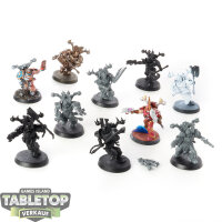 World Eaters - 10x Khorne Berzerkers - teilweise bemalt
