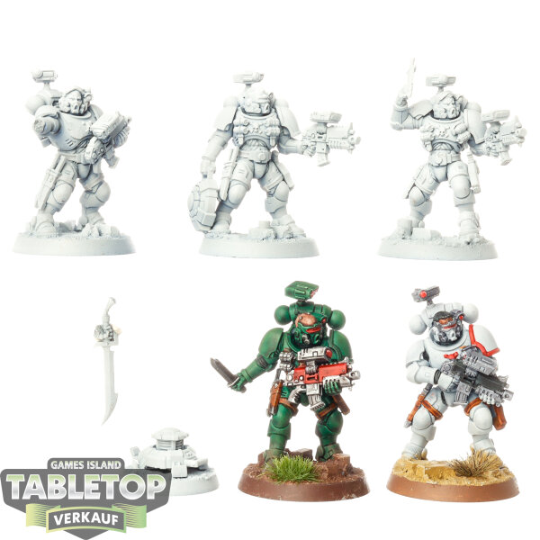 White Scars - 5 Incursor Squad - teilweise bemalt