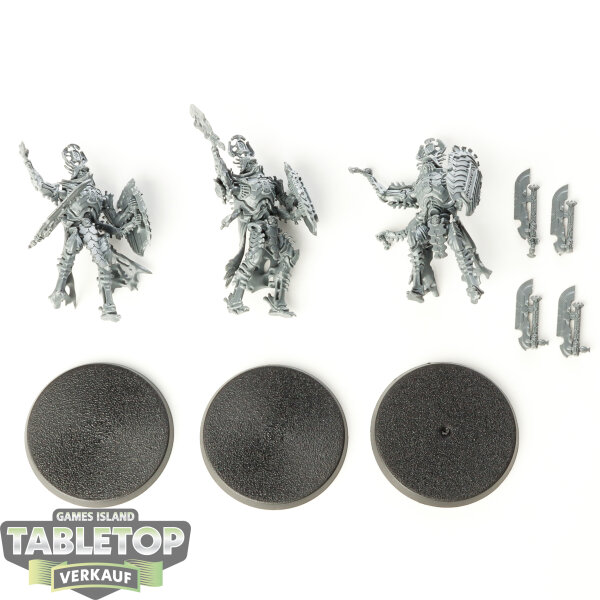 Ossiarch Bonereapers - 3 Immortis Guard - unbemalt