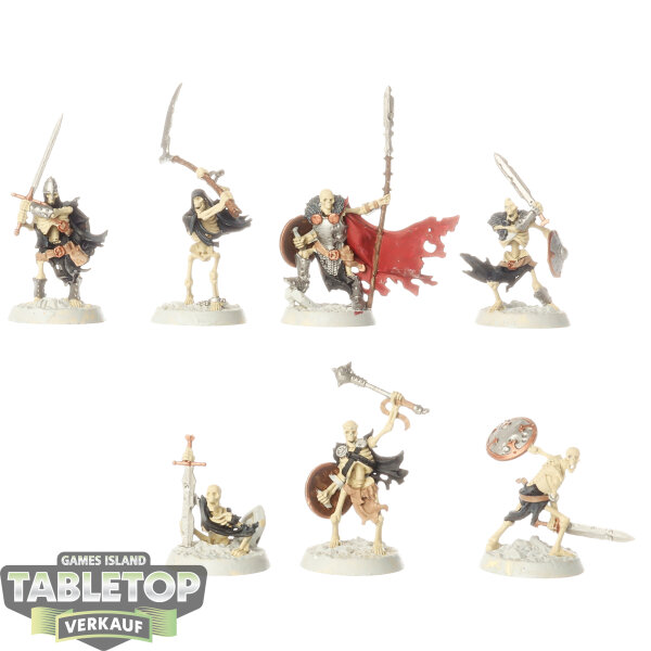 Soulblight Gravelords - Sepulchral Guard - teilweise bemalt