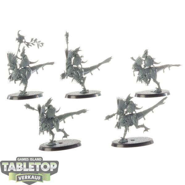 Seraphon - 5 Raptadon Chargers - unbemalt