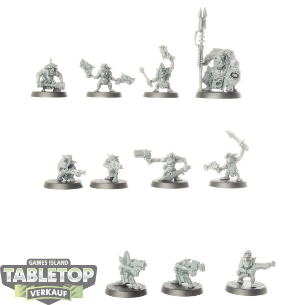Orks - 11 Ork Gretchin - unbemalt