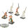 Wood Elf Realms - 5x Wardancer Troupe - teilweise bemalt