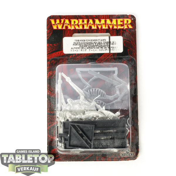 Tomb Kings of Khemri - Icon Bearer Mounted klassisch - Originalverpackt / Neu