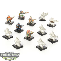 Dwarfen Mountain Holds - 12x Dwarf Thunderers klassisch -...