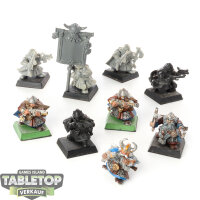 Dwarfen Mountain Holds - 9x Dwarf Quarrelers - teilweise...