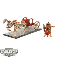 Tomb Kings of Khemri - Tomb King on Chariot - bemalt