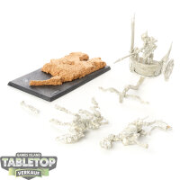 Miniaturen - 1x Skeleton Chariot - unbemalt