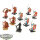 Tomb Kings of Khemri - 10x Tomb Guard klassisch - teilweise bemalt