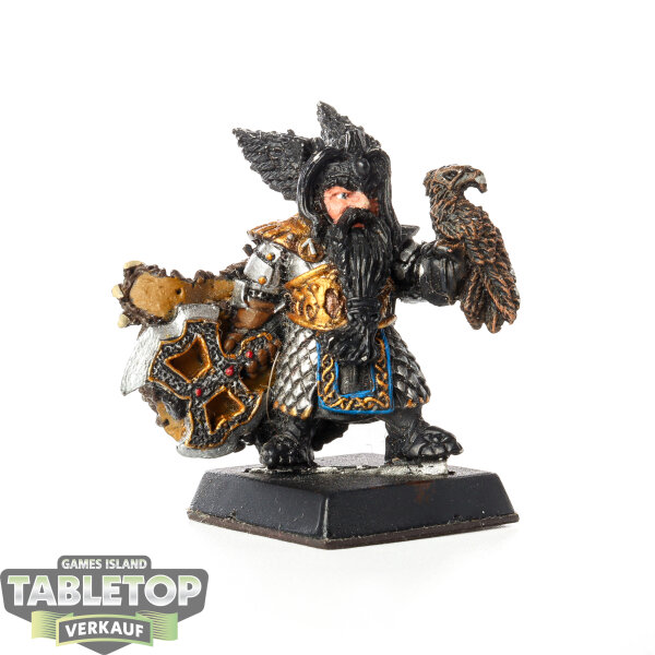 Miniaturen - Thorgram, Dwarf Warlord - teilweise bemalt