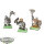 Dwarfen Mountain Holds - 3x Ironbreakers Command klassisch - teilweise bemalt