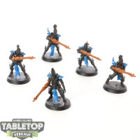 Drukhari - 5x Kabalite Warriors - teilweise bemalt